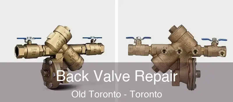 Back Valve Repair Old Toronto - Toronto