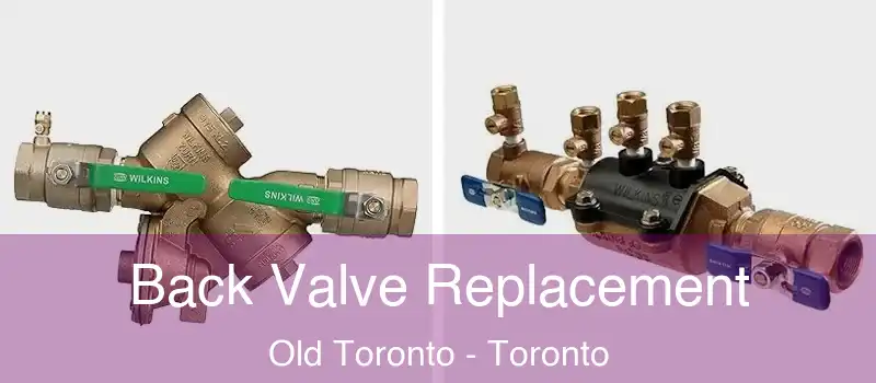  Back Valve Replacement Old Toronto - Toronto