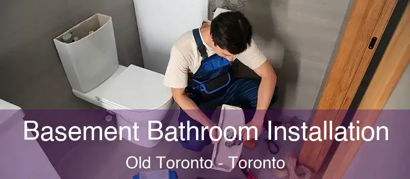  Basement Bathroom Installation Old Toronto - Toronto