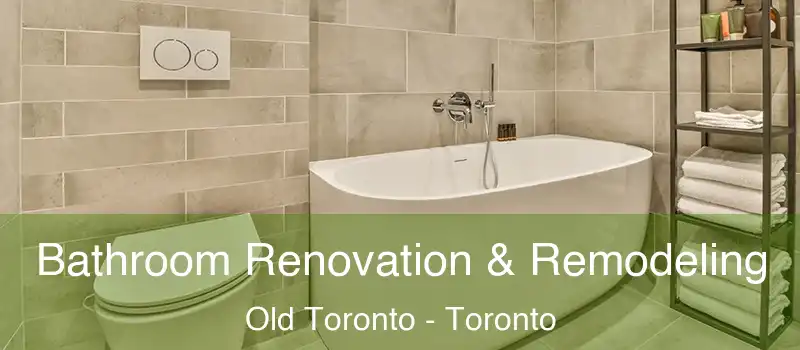 Bathroom Renovation & Remodeling Old Toronto - Toronto