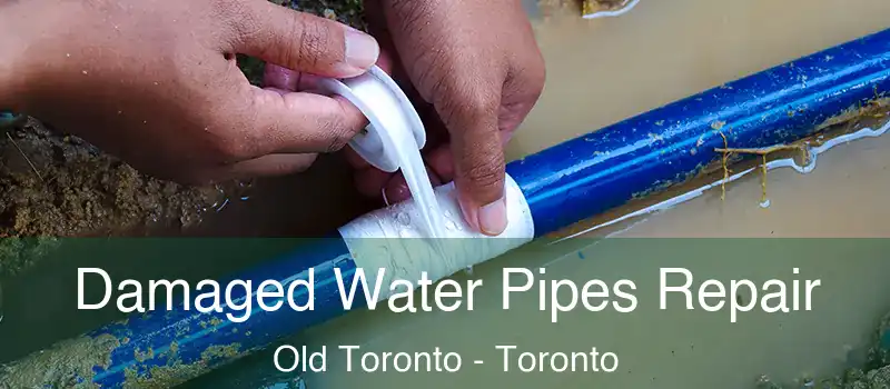  Damaged Water Pipes Repair Old Toronto - Toronto