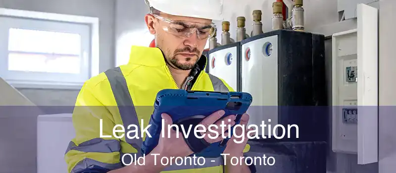  Leak Investigation Old Toronto - Toronto