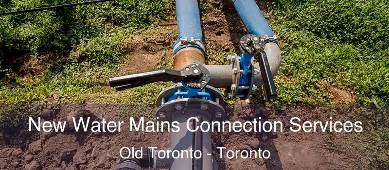 New Water Mains Connection Services Old Toronto - Toronto
