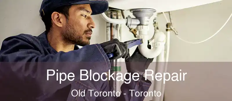 Pipe Blockage Repair Old Toronto - Toronto