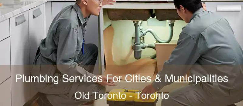 Plumbing Services For Cities & Municipalities Old Toronto - Toronto