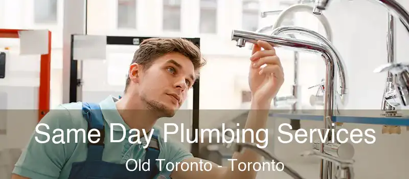 Same Day Plumbing Services Old Toronto - Toronto