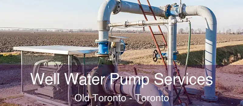 Well Water Pump Services Old Toronto - Toronto